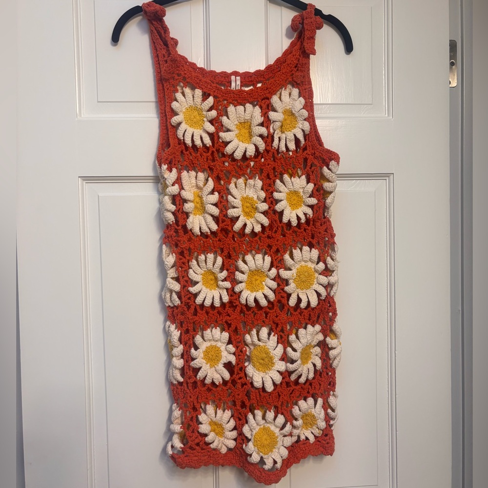Anthropologie Floral Patch tunic